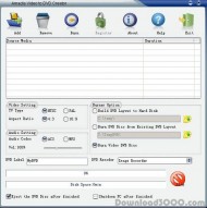 Amadis AVI DIVX XVID to DVD Creator screenshot